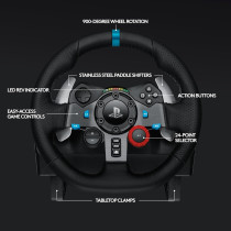 Volant de course et pédales G29 - Logitech G - Compatible PS5, PS4 et PC